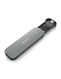AISENS Caja Externa M.2 (NGFF) ASM2-006GRY SATA a USB3.1 Gen1, Gris 2