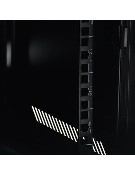 Phasak PHO 2112 armario rack 12U Bastidor de pared Negro