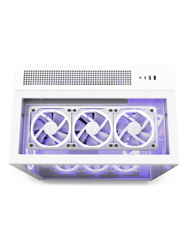 NZXT H9 Elite Midi Tower Blanco