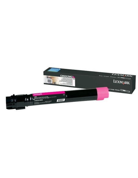 Lexmark C950X2MG cartucho de tóner 1 pieza(s) Original Magenta
