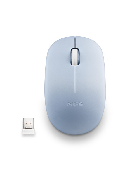 NGS FOG PRO ratón Oficina Ambidextro RF inalámbrico Óptico 1000 DPI