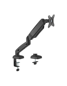 AISENS Soporte De Mesa Pro Contrapeso Giratorio E Inclinable Para Monitor TV 9kg (3 Pivotes, 1 Brazo) De 17-32, Negro