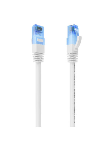 AISENS Cable De Red Latiguillo RJ45 Cat.6 UTP AWG26 CCA, Blanco, 15 m