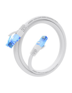 AISENS Cable De Red Latiguillo RJ45 Cat.6 UTP AWG26 CCA, Blanco, 1.0 m 2