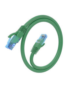 AISENS Cable De Red Latiguillo RJ45 Cat.6 UTP AWG26 CCA, Verde, 25 cm 2