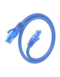 AISENS Cable De Red Latiguillo RJ45 Cat.6 UTP AWG26 CCA, Azul, 30 cm 2