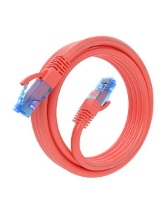 AISENS Cable De Red Latiguillo RJ45 Cat.6 UTP AWG26 CCA, Rojo, 3.0 m 2