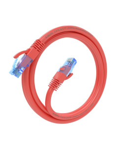 AISENS Cable De Red Latiguillo RJ45 Cat.6 UTP AWG26 CCA, Rojo, 1.0 m 2