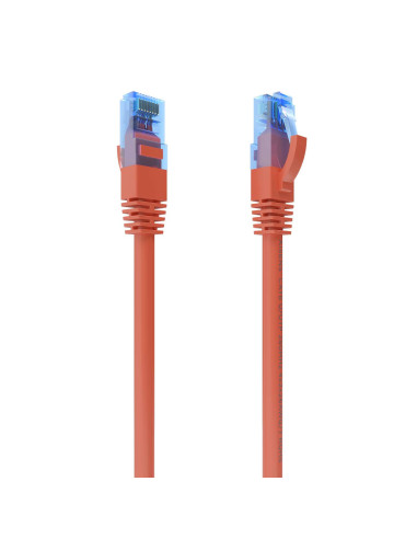AISENS Cable De Red Latiguillo RJ45 Cat.6 UTP AWG26 CCA, Rojo, 0.75 m