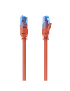 AISENS Cable De Red Latiguillo RJ45 Cat.6 UTP AWG26 CCA, Rojo, 30 cm