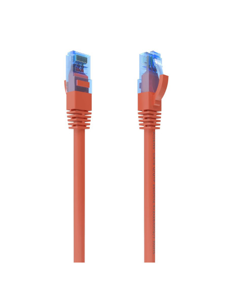 AISENS Cable De Red Latiguillo RJ45 Cat.6 UTP AWG26 CCA, Rojo, 25 cm