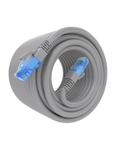 AISENS Cable De Red Latiguillo RJ45 Cat.6 UTP AWG26 CCA, Gris, 20 m 2