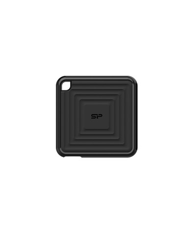 Silicon Power PC60 Portable SSD 1 TB USB tipo A a USB tipo C 3.2 Gen 1 (3.1 Gen 1) Negro