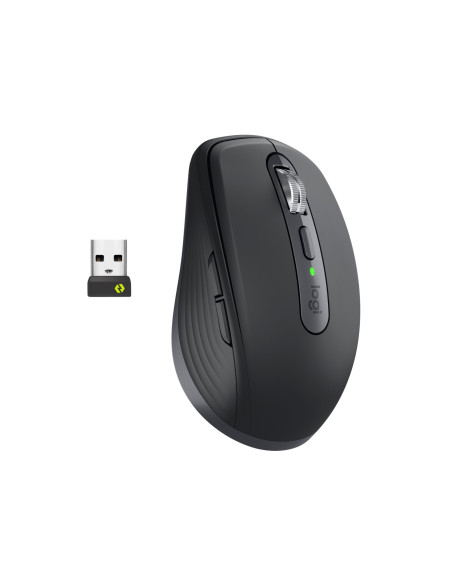Logitech 910-006958 ratón Oficina mano derecha RF Wireless + Bluetooth Laser 8000 DPI