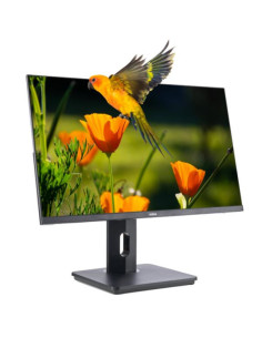 Nilox Monitor de 24" Regulable, Full HD, HDMI, DP y VGA 2