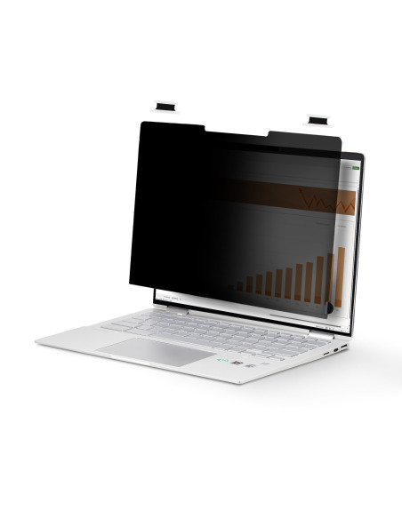 StarTech.com Filtro de Privacidad para Portátil de 13.5 Pulgadas 3 2 Táctil de Voltear - Filtro Anti Luz Azul (51%) para