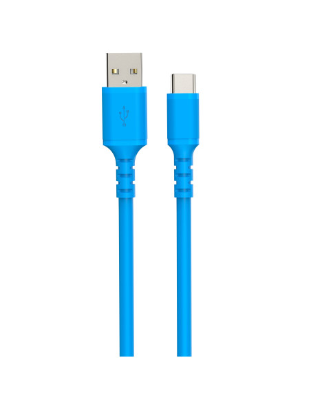 DCU Advance Tecnologic 30402075 cable USB USB 2.0 1 m USB A USB C Azul