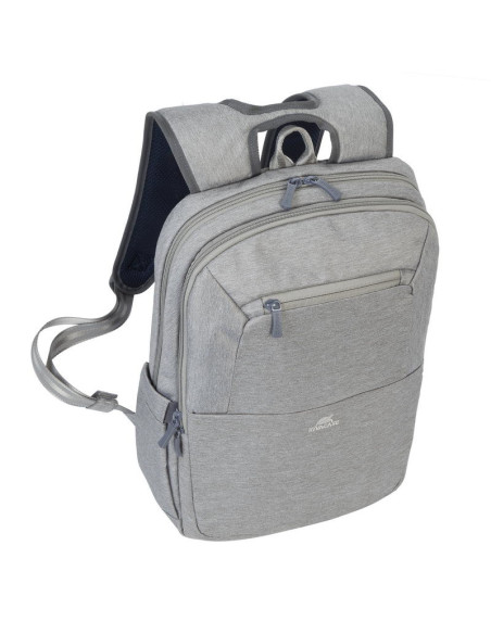 Rivacase 7760 39,6 cm (15.6") Funda tipo mochila Gris