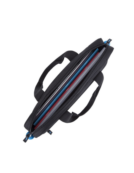 Rivacase 8027 35,6 cm (14") Funda protectora rígida Negro