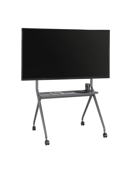 Ewent EW1542 soporte para pantalla de señalización 2,18 m (86") Negro