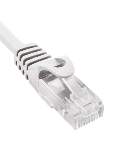 Phasak Cable de Red 100% Cu Cat.6 UTP Sólido Gris 10M