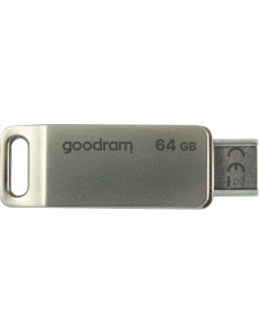 Goodram ODA3 unidad flash USB 64 GB USB Type-A   USB Type-C 3.2 Gen 1 (3.1 Gen 1) Plata
