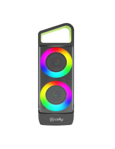 Celly GROOVERGBBK altavoz portátil o de fiesta Altavoz para fiestas Negro 10 W 2