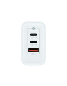CoolBox CARGADOR GAN 65W USB-C USB-C USB-A PARED 2