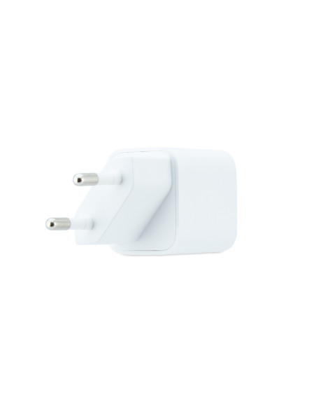 CoolBox CARGADOR GAN 20W USB-C USB-A PARED
