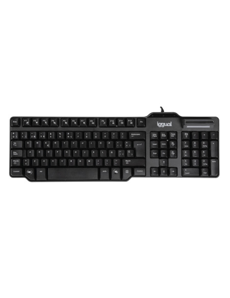 iggual Teclado inteligente CK-ID-DNI SMART negro