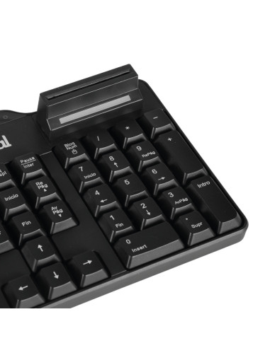 iggual Teclado inteligente CK-ID-DNI SMART negro