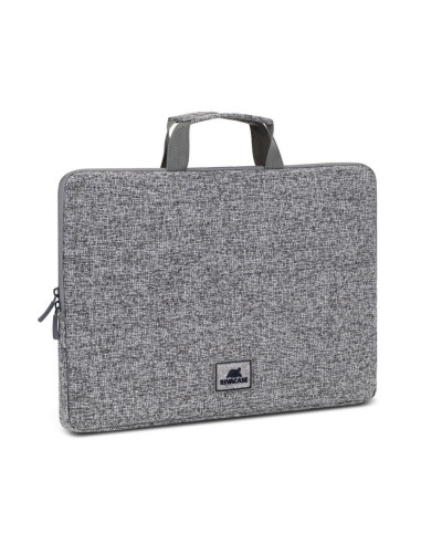 Rivacase 7915 light grey Laptop sleeve 13.3 with handles 39,6 cm (15.6") Funda Gris
