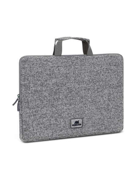 Rivacase 7915 light grey Laptop sleeve 13.3 with handles 39,6 cm (15.6") Funda Gris