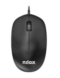 Nilox MOUSB1012 ratón Oficina USB tipo A Óptico 1200 DPI