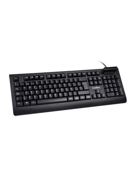 CoolBox TECLADO CON LECTOR DNIE V4