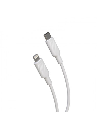 Muvit MCUSC0006 cable de conector Lightning 1,2 m Blanco