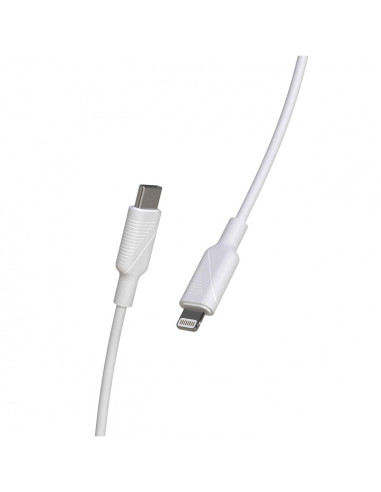 Muvit MCUSC0006 cable de conector Lightning 1,2 m Blanco