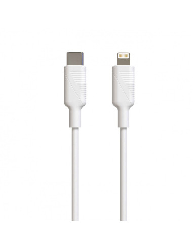 Muvit MCUSC0006 cable de conector Lightning 1,2 m Blanco