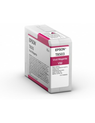 Epson T8503 cartucho de tinta 1 pieza(s) Original Magenta vivo