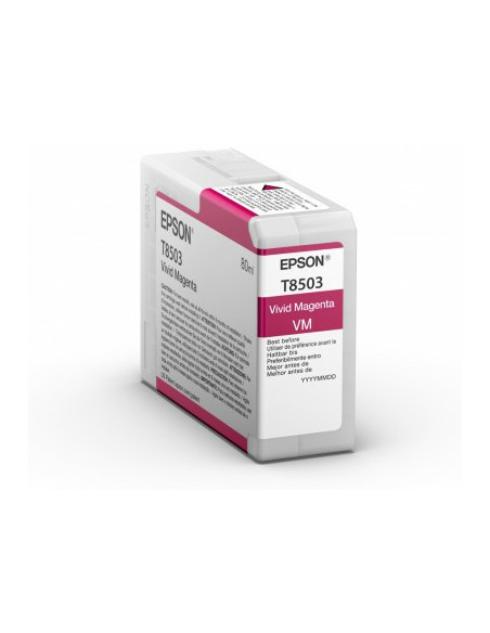 Epson T8503 cartucho de tinta 1 pieza(s) Original Magenta vivo