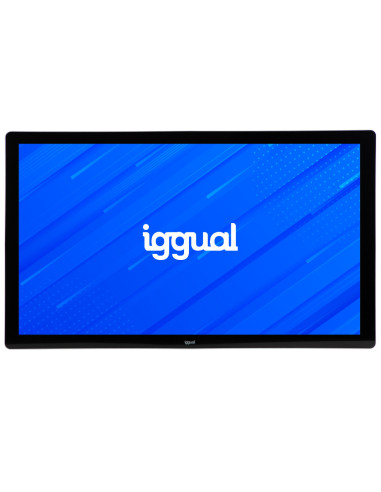 iggual MTL430HS pantalla para PC 109,2 cm (43") 1920 x 1080 Pixeles Full HD LED Pantalla táctil Negro