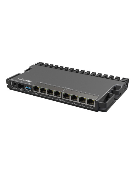 Mikrotik RB5009UPR+S+IN router 2.5 Gigabit Ethernet, Gigabit Ethernet Negro