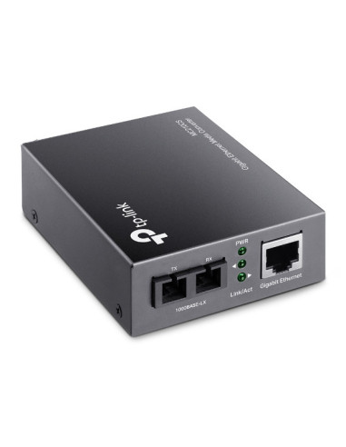 TP-Link MC210CS convertidor de medio 1000 Mbit s 1310 nm Monomodo Negro