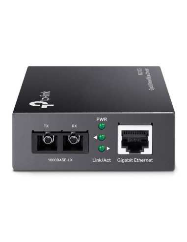 TP-Link MC210CS convertidor de medio 1000 Mbit s 1310 nm Monomodo Negro