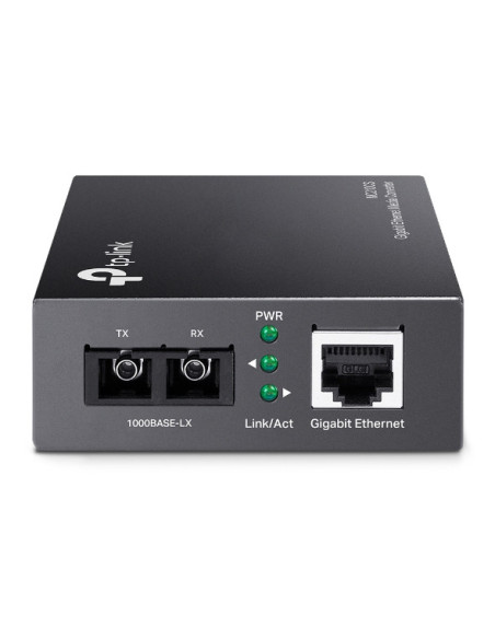 TP-Link MC210CS convertidor de medio 1000 Mbit s 1310 nm Monomodo Negro