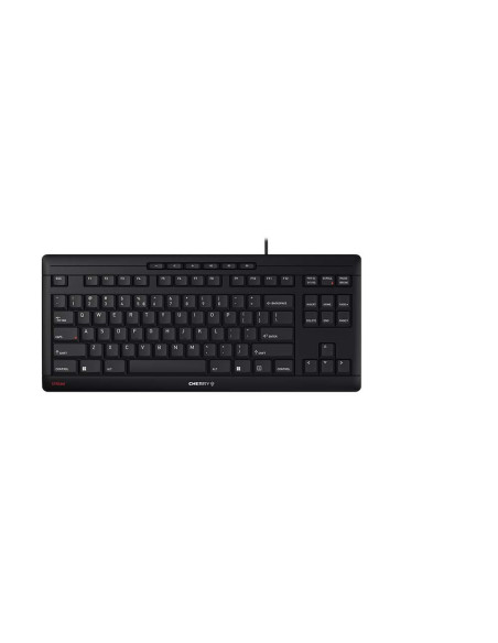 CHERRY STREAM KEYBOARD TKL teclado Universal USB QWERTY Inglés Negro