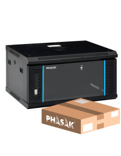 Phasak Mural Rack Pro 19" 6U Desmontado - Envio Flat Pack - PHO 2106D