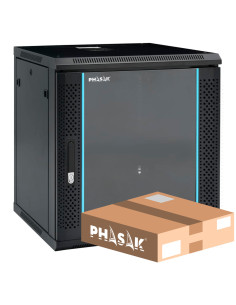 Phasak Mural Rack Pro 19" 12U Desmontado - Envio Flat Pack - PHO 2112D