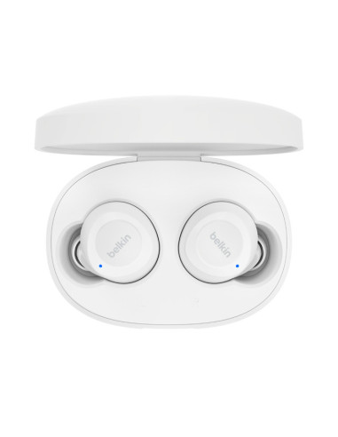 Belkin SoundForm Bolt Auriculares Inalámbrico Dentro de oído Llamadas Música Deporte Uso diario Bluetooth Blanco