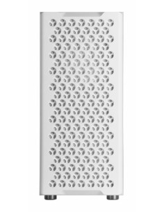 Mars Gaming MC-iPRO, Caja Profesional ATX, Rejilla Frontal de Malla 3D, Ventana Lateral Cristal Templado, Ventilador FDB